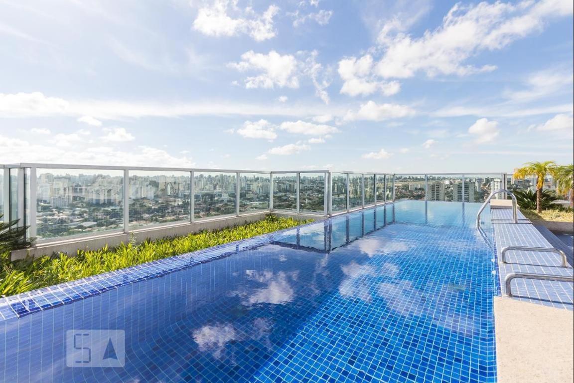 Estilo, Conforto E Vista Panoramica Ideal Para Trabalho Ou Lazer São Paulo Exterior foto