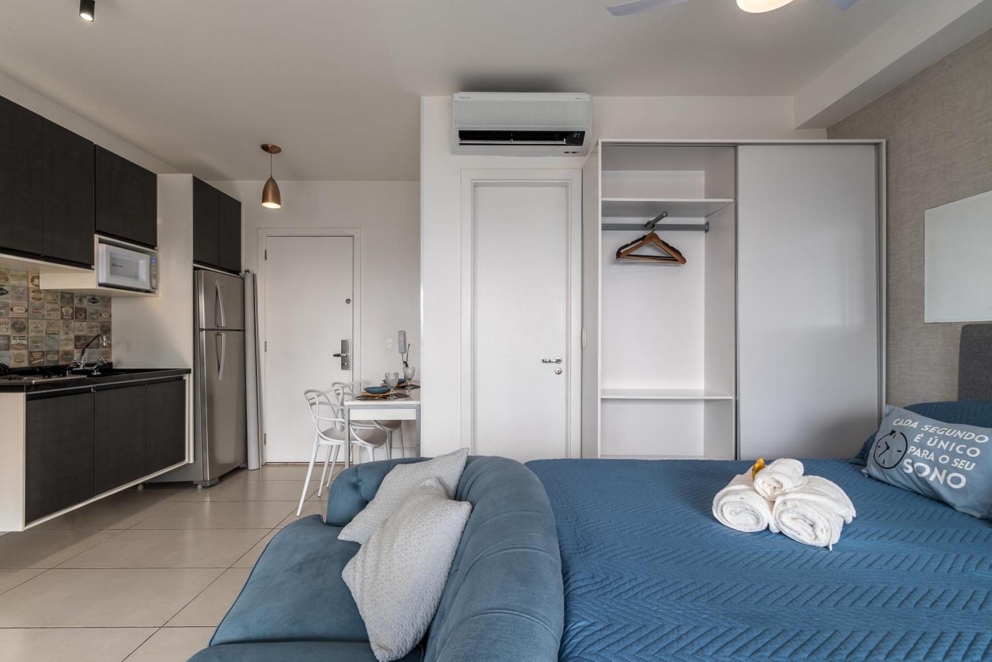 Estilo, Conforto E Vista Panoramica Ideal Para Trabalho Ou Lazer São Paulo Exterior foto