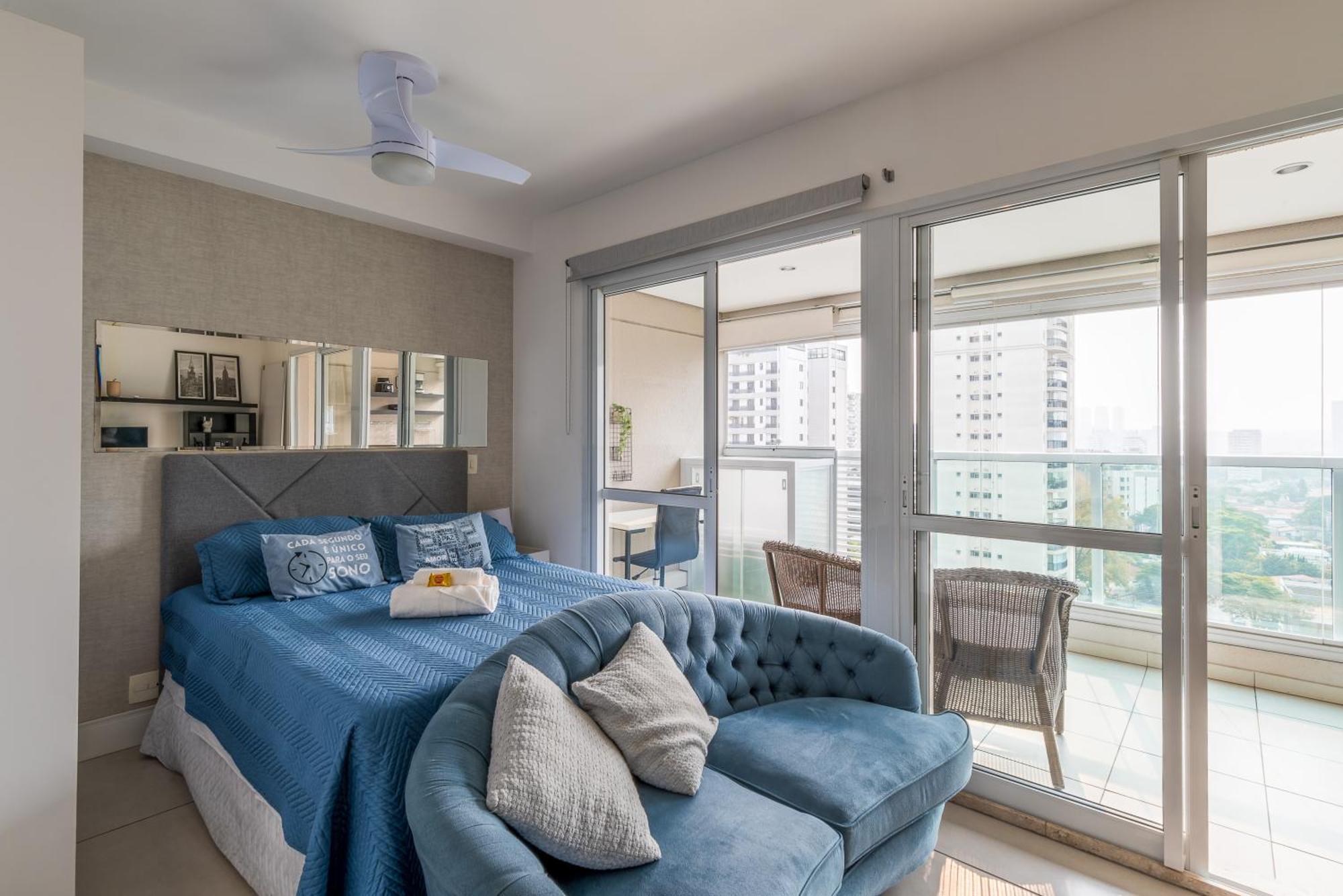 Estilo, Conforto E Vista Panoramica Ideal Para Trabalho Ou Lazer São Paulo Exterior foto